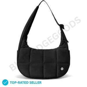 Brand New WESTBRONCO Puffer Bag Black Shoulder Quilted